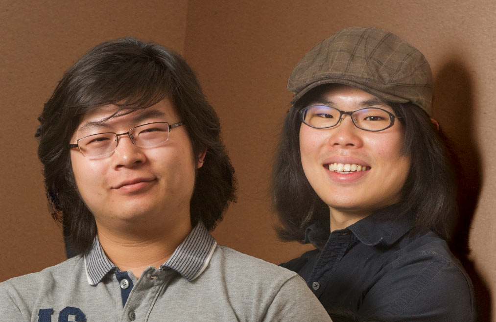 Shenyu “Thomas” Xu, student, and Naoto “John” Tanaka, mentor